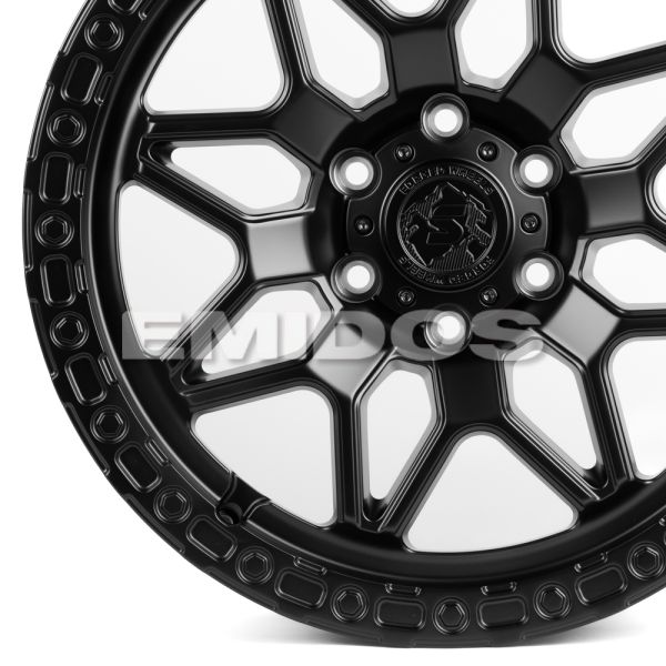 КОВАНЫЕ ДИСКИ H241002E SKILL SV472-FG467 20 J9.5 ET20 6X135 87.1 ЧЁРНЫЙ МАТОВЫЙ