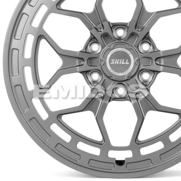 КОВАНЫЕ ДИСКИ H230612D SKILL SV533-SK188 20 J9 ET45 6X139.7 95.1 ГРАФИТ МАТОВЫЙ