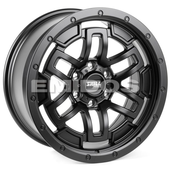 КОВАНЫЕ ДИСКИ H240604R SKILL SV547-SK334 20 J9.5 ET20 6X135 87.1 ЧЁРНЫЙ МАТОВЫЙ