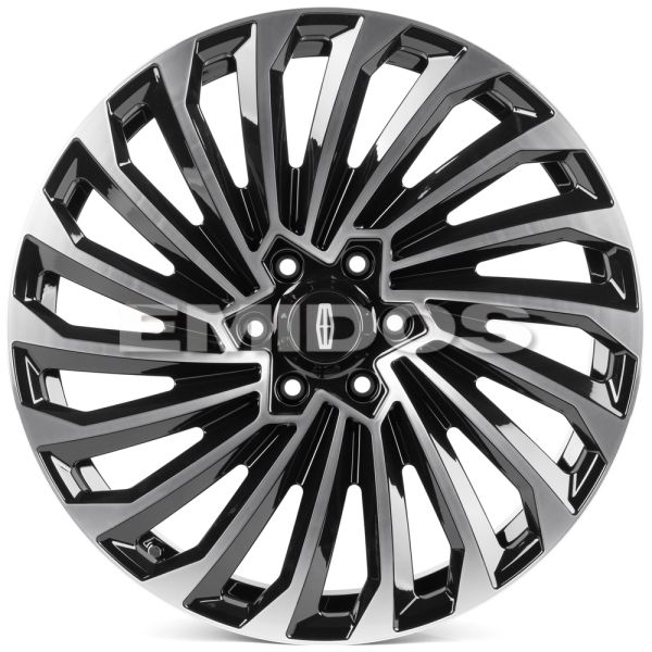 КОВАНЫЕ ДИСКИ H251002B SKILL SV603-SK364 22 J9.5 ET44 6X135 87.1 ЧЁРНЫЙ ГЛЯНЦЕВЫЙ + ПОЛИРОВАННЫЕ СПИ