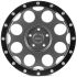 КОВАНЫЕ ДИСКИ H250114B SKILL SV607-SL190 18 J8.5 ET45 5X120 65.1 ГРАФИТ МАТОВЫЙ + МАТОВЫЙ ОБОД + ПОЛ