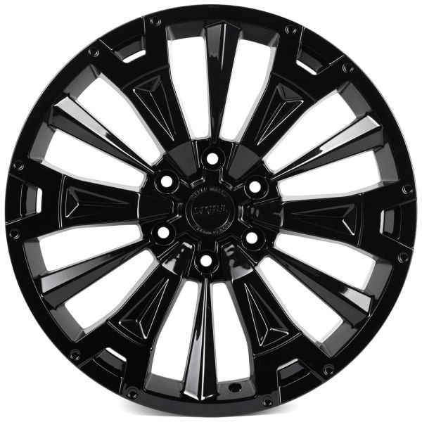 КОВАНЫЕ ДИСКИ H241206D SKILL SV619-SK333 20 J9 ET28 6X139.7 106.1 ЧЁРНЫЙ ГЛЯНЦЕВЫЙ