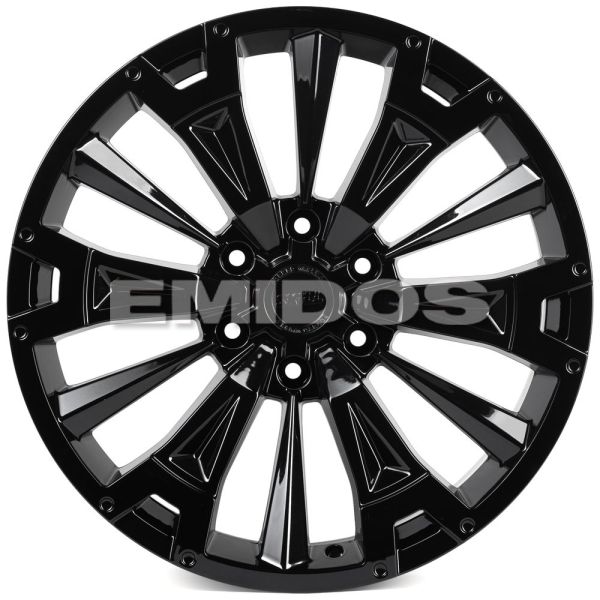 КОВАНЫЕ ДИСКИ H241206D SKILL SV619-SK333 20 J9 ET28 6X139.7 106.1 ЧЁРНЫЙ ГЛЯНЦЕВЫЙ