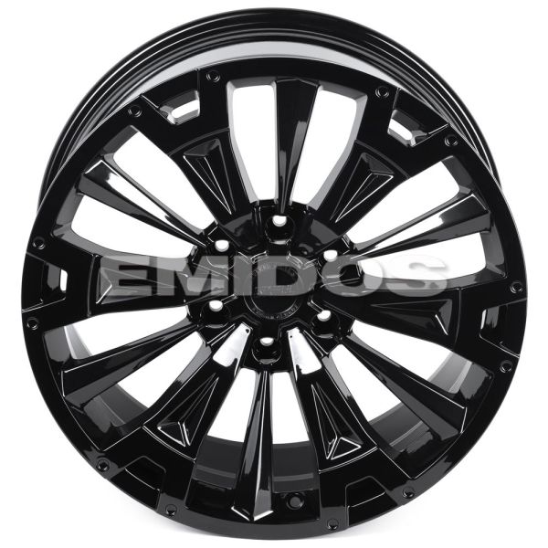 КОВАНЫЕ ДИСКИ H241206D SKILL SV619-SK333 20 J9 ET28 6X139.7 106.1 ЧЁРНЫЙ ГЛЯНЦЕВЫЙ