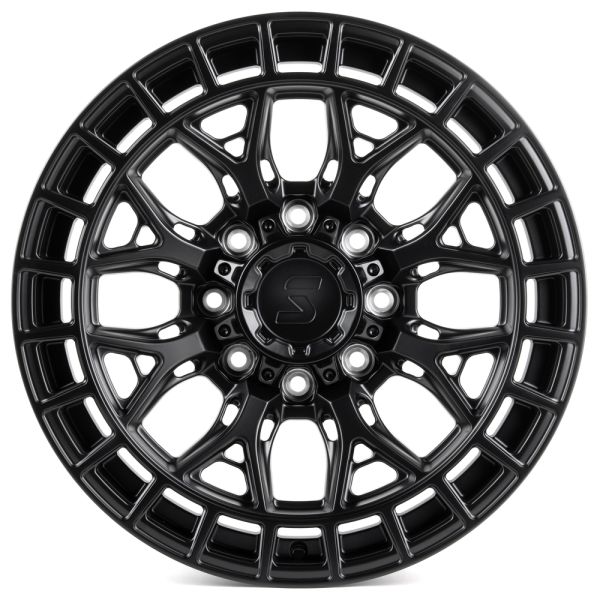 КОВАНЫЕ ДИСКИ H251027C SKILL SV623-SB563 20 J9 ET29 8X165.1 121.3 ЧЁРНЫЙ МАТОВЫЙ