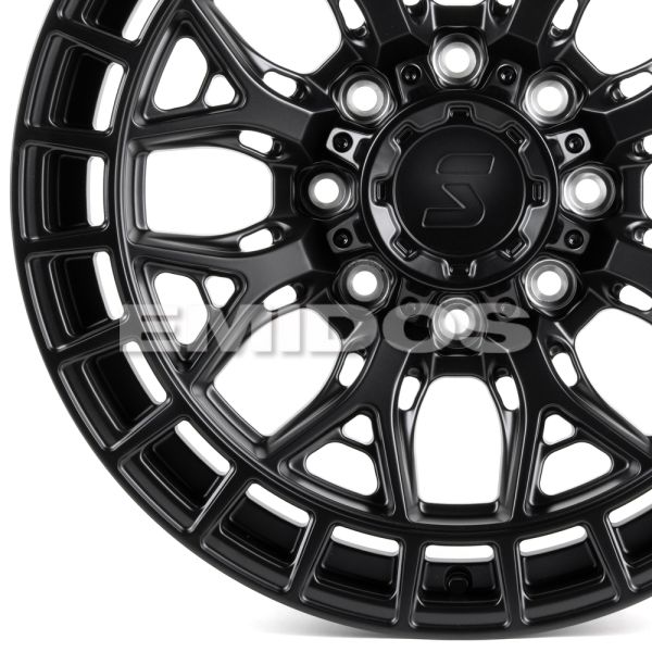 КОВАНЫЕ ДИСКИ H251027C SKILL SV623-SB563 20 J9 ET29 8X165.1 121.3 ЧЁРНЫЙ МАТОВЫЙ