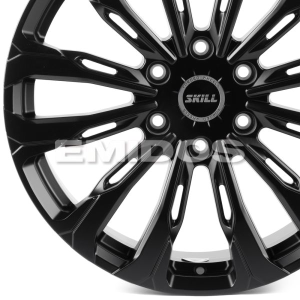 КОВАНЫЕ ДИСКИ H241229C SKILL SV671-SL221 20 J9 ET50 6X139.7 95.1 ЧЁРНЫЙ МАТОВЫЙ