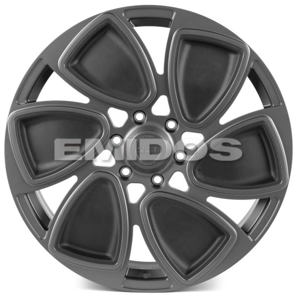 КОВАНЫЕ ДИСКИ H240405K SKILL SV807-SB593 22 J9 ET50 6X139.7 95.1 ГРАФИТ МАТОВЫЙ + КАРБОН SFC12