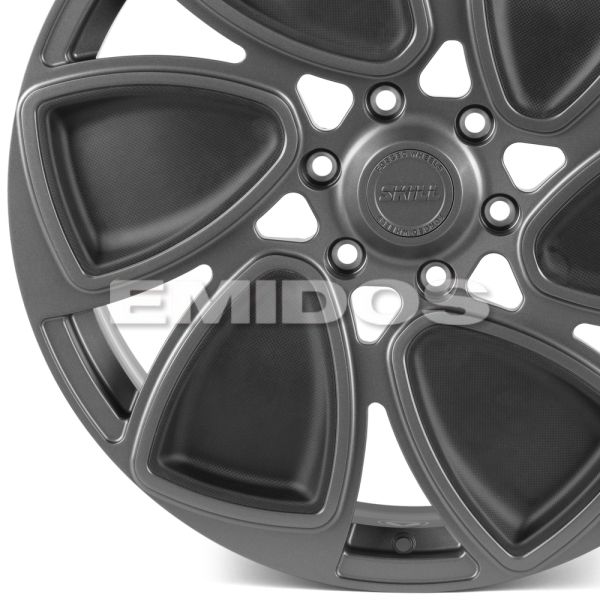 КОВАНЫЕ ДИСКИ H240405K SKILL SV807-SB593 22 J9 ET50 6X139.7 95.1 ГРАФИТ МАТОВЫЙ + КАРБОН SFC12