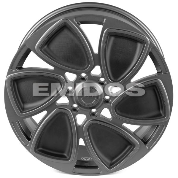 КОВАНЫЕ ДИСКИ H240405K SKILL SV807-SB593 22 J9 ET50 6X139.7 95.1 ГРАФИТ МАТОВЫЙ + КАРБОН SFC12