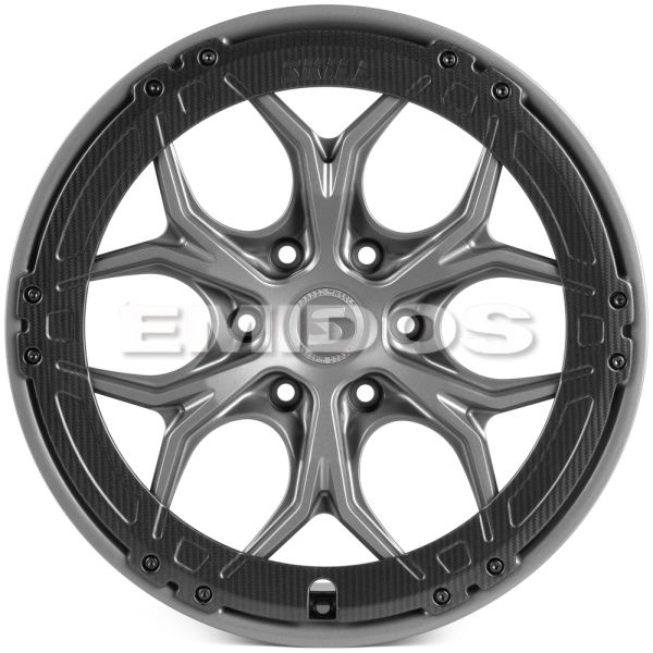 КОВАНЫЕ ДИСКИ H250513I SKILL SV811-SK333 20 J9 ET45 6X139.7 95.1 ГРАФИТ МАТОВЫЙ + КАРБОН SFC11