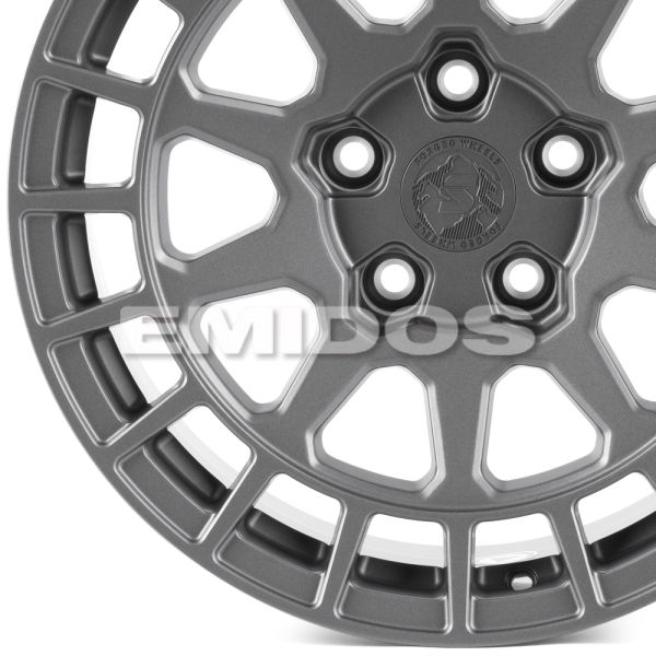 КОВАНЫЕ ДИСКИ H250117E SKILL SV932-SB533 18 J9 ET0 5X127 71.5 ГРАФИТ МАТОВЫЙ