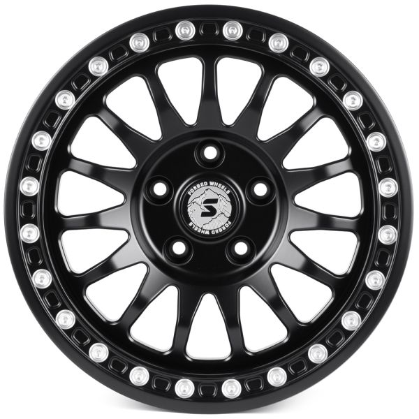 КОВАНЫЕ ДИСКИ H250917H SKILL SV980-SK290 17 J9 ET12 5X127 71.5 ЧЁРНЫЙ МАТОВЫЙ + ДЕКОРАТИВНЫЕ БОЛТЫ