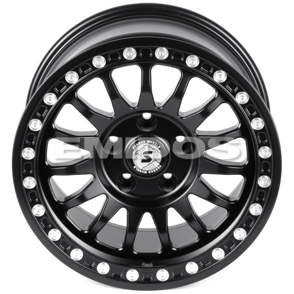 КОВАНЫЕ ДИСКИ H250917H SKILL SV980-SK290 17 J9 ET12 5X127 71.5 ЧЁРНЫЙ МАТОВЫЙ + ДЕКОРАТИВНЫЕ БОЛТЫ