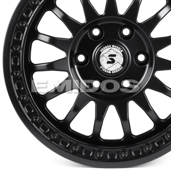 КОВАНЫЕ ДИСКИ H250910N SKILL SV980-SK290 17 J9 ET25 6X135 87.1 ЧЁРНЫЙ МАТОВЫЙ