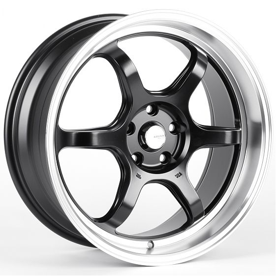 Комплект дисков 29960/19/73.1/Чёрный Матовый + Полированный Обод