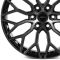 Комплект дисков 34892/20/77.8/Чёрный Глянцевый + Полированные Спицы + Темный Лак